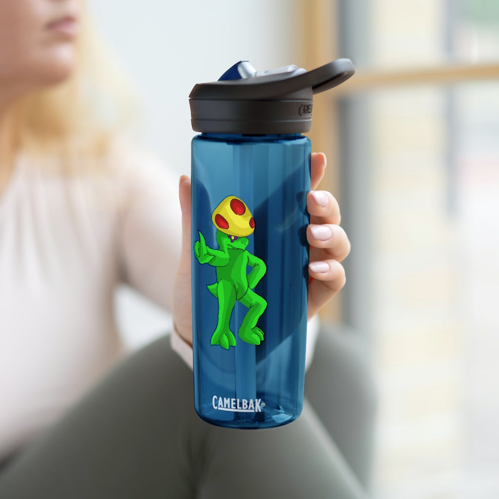 Clawmep CamelBak Eddy® Water Bottle in 20oz and 25oz sizes, showcasing its durable Tritan™ material and spill-proof design.